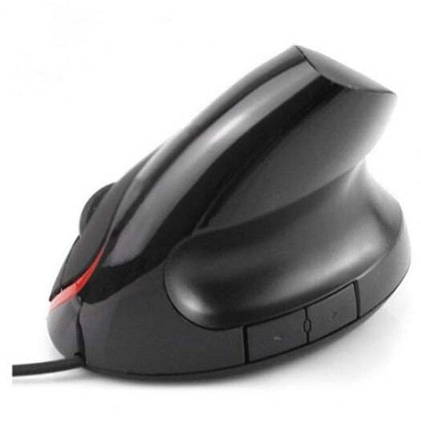 Mice, Trackballs & Touchpads Usb Wired Vertical Optical Mouse Black