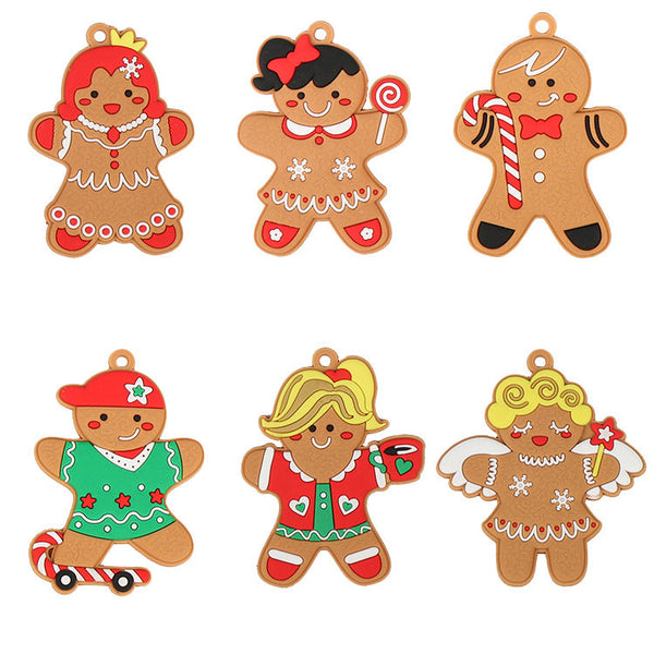 Seasonal Decorations Gingerbread Man Christmas Tree Decoration Pendant