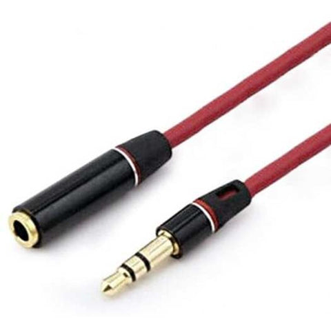 1.2M Length 3.5Mm Audio Cable Red