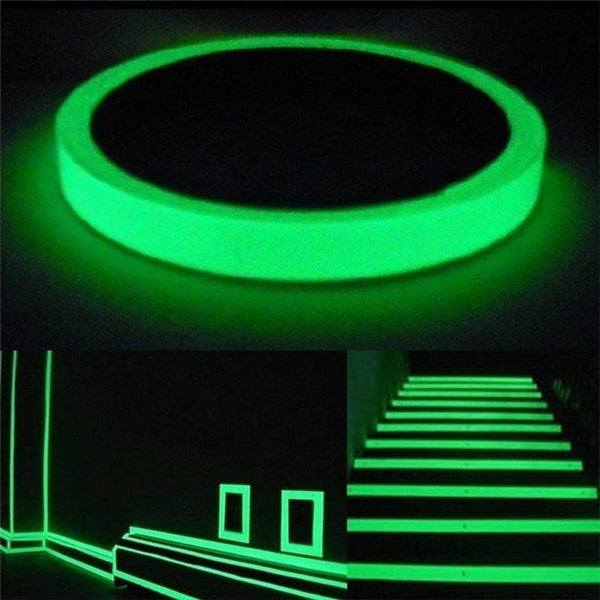 Wall Stickers Decorative Stickers 1.5 X 300Cm Self Adhesive Luminous Tapes Warning