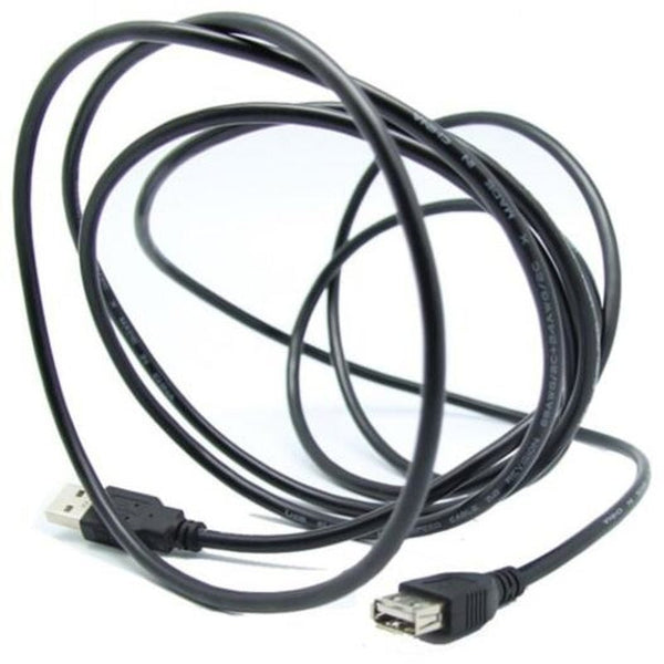 USB Cables, Hubs & Adapters 1.5M Long Usb 2.0 Extension Cable Leadmale Tofemale Shielded Black