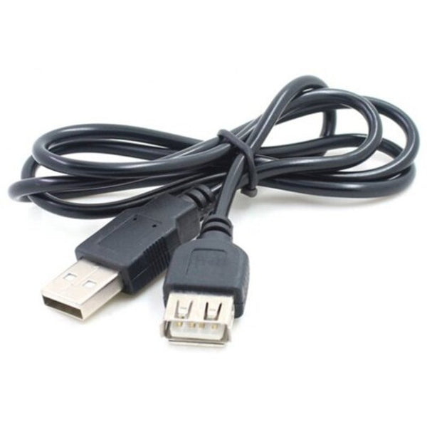 USB Cables, Hubs & Adapters 1.5M Long Usb 2.0 Extension Cable Leadmale Tofemale Shielded Black