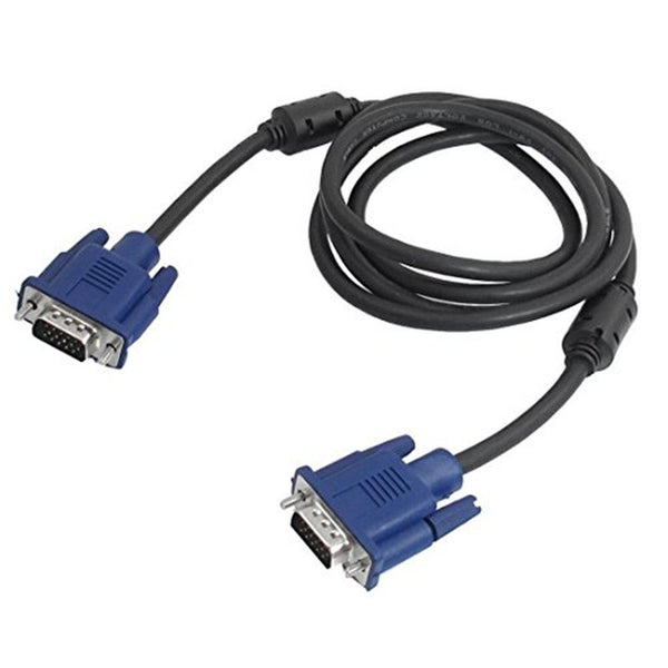 Monitor/AV Cables & Adapters 1.5M Vga 15 Pin Male To Plug Tv Laptop Lcd Pc Computer Monitor Cable Wire Lead