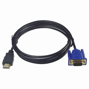 Audio Cables & Adapters 1.8 M Hdmi Cable To Vga 1080P With Audio Adapter