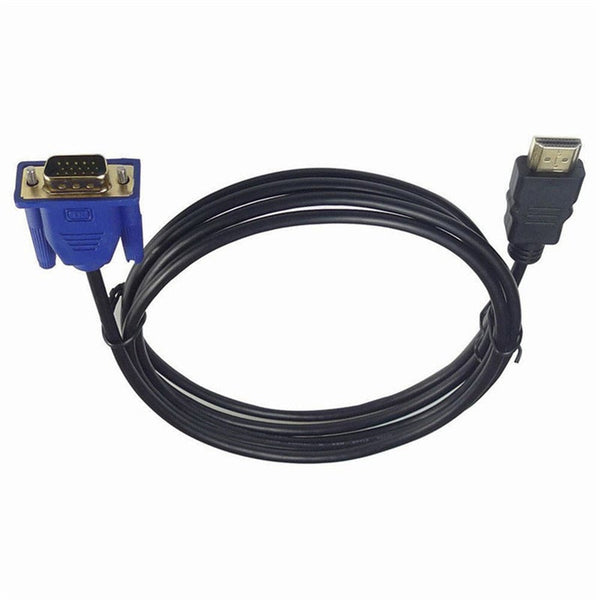 Audio Cables & Adapters 1.8 M Hdmi Cable To Vga 1080P With Audio Adapter