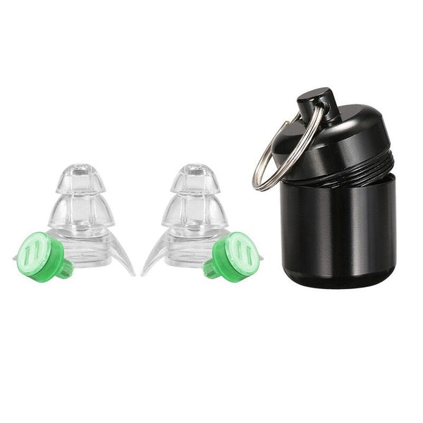 Noise Cancelling Ear Plugs Green2