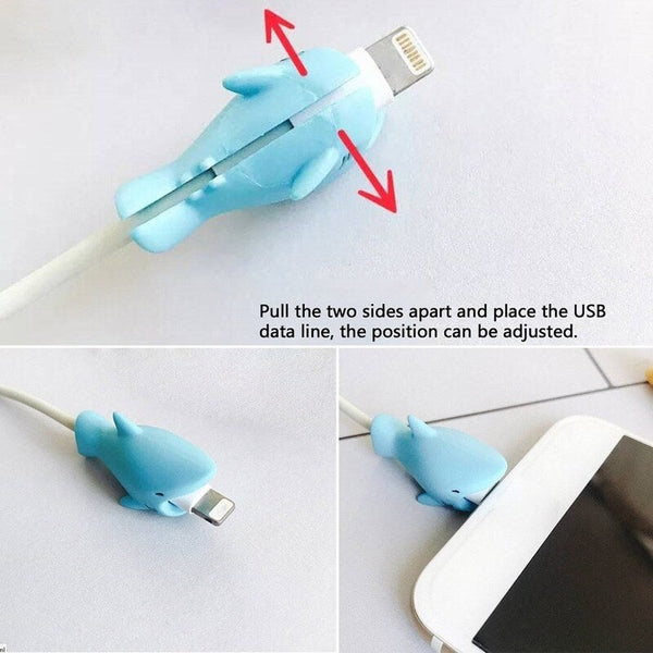 Cable Ties & Organisers Cute Cable Protector Usb Data Line Protection Case 1