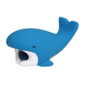 Cable Ties & Organisers Cute Animal Shaped Cable Protector Usb Data Line Protection Case Blue Whale