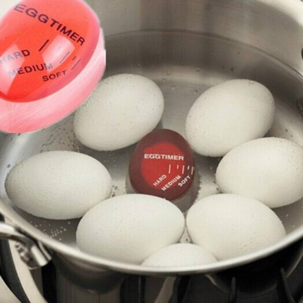 Eggcolor Changing Soft Hard Boiled Eggs Cooking Kitchen Resin Timer Red