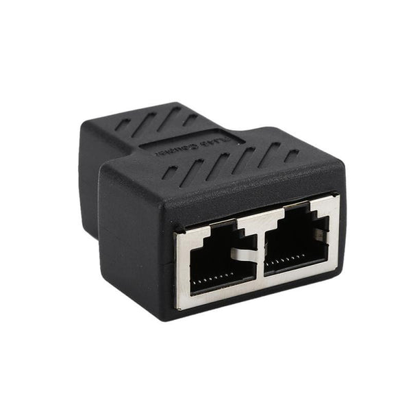 Ethernet Cables (RJ 45/8P8C) 1 To 2 Lan Ethernet Network Splitter Adapter Connector Rj45 Extender Plug Adaptador