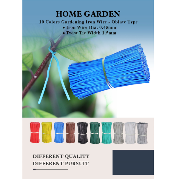 Plant Ties & Supports 100Pcs Reusable Gardening Cable Ties Twist Climbing Vines