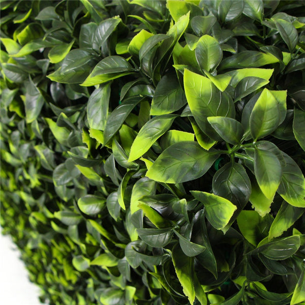 Portable Jasmine Artificial Hedge Plant Uv Resistant 75Cm X