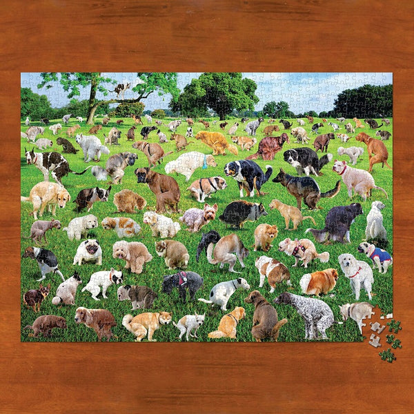 Puzzles 101 Pooping Puppies 1000 Pc Jigsaw Puzzle