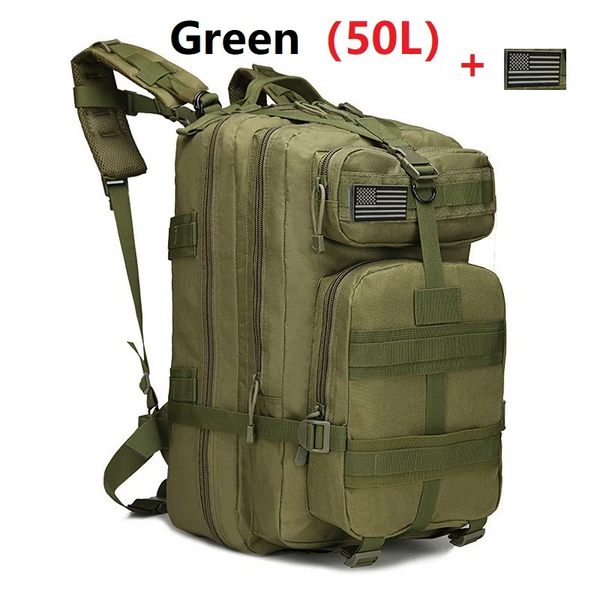 Rucksacks 1000D Nylon Bags Backpacks Hiking Outdoor Military Tactical Men