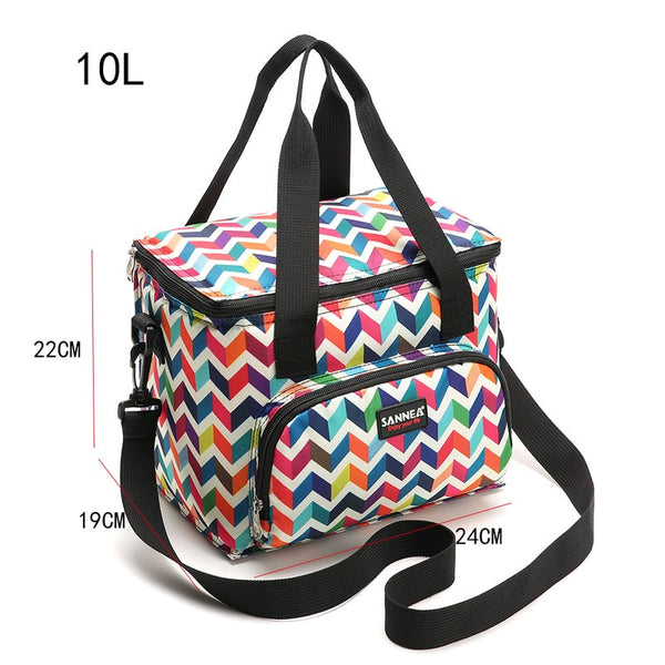 Lunchboxes & Bags 10L Thermal Food Picnic Lunch Bags Cooler Box Portable Multifunction