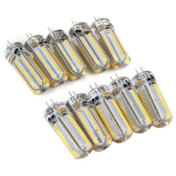 Light Bulbs 10Pcs 9W G4 Led Lamp Smd 3014 Warm White Light