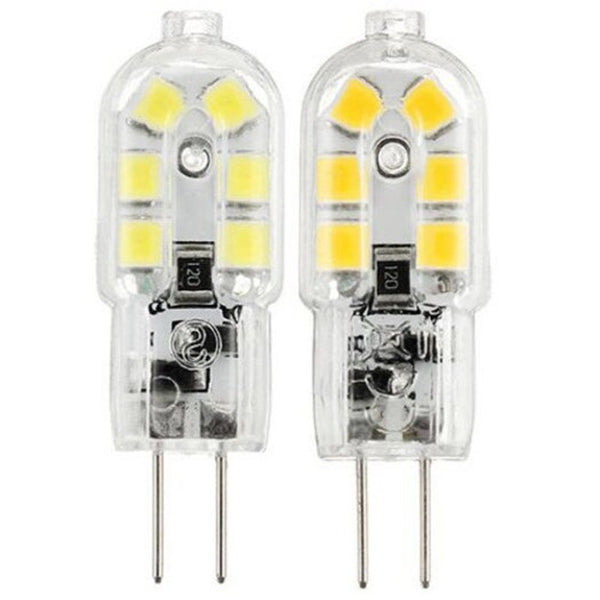 Light Bulbs 12 Led G4 2W Energy Saving Bulb For Home Dc12v Transparent Dc12vwhite