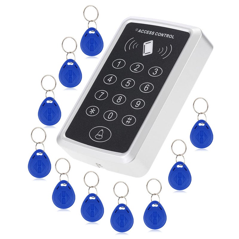 Other Home Security 125Khz Single Door Proximity Rfid Card Access Control System Keypad Include 10Pcs Id Keyfobs