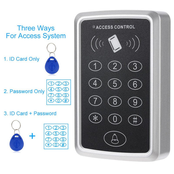 Other Home Security 125Khz Single Door Proximity Rfid Card Access Control System Keypad Include 10Pcs Id Keyfobs