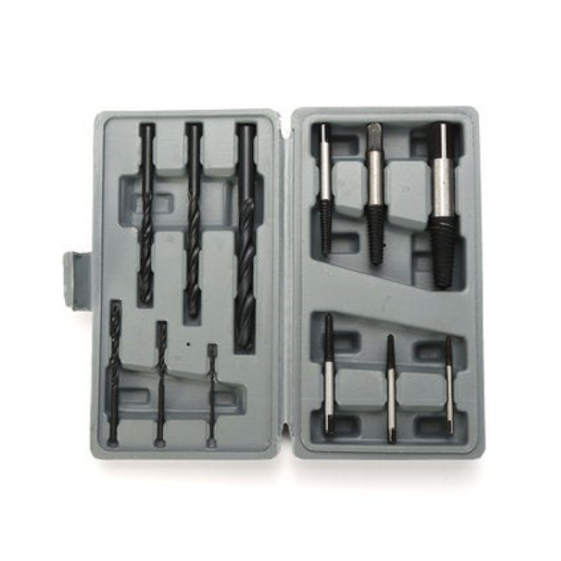 Pullers & Extractors 12Pcs Stud Screw Extractor Remover Tool Set Reverse Thread Easy Out 3 25Mm