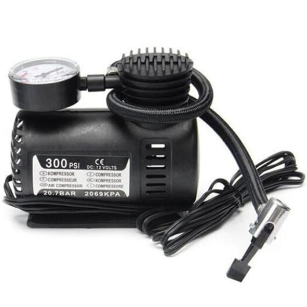 Air Compressors 12V Micro Air Pump For Car Tire Black