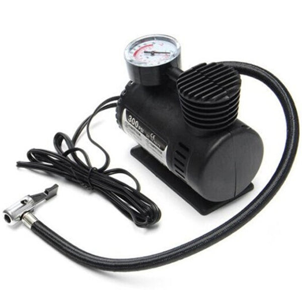 Air Compressors 12V Micro Air Pump For Car Tire Black