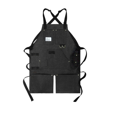 Tool Carriers, Aprons & Belts Gardening Apron Black Denim Canvas Outdoor Work Home Gardener Carpentry Barbecue