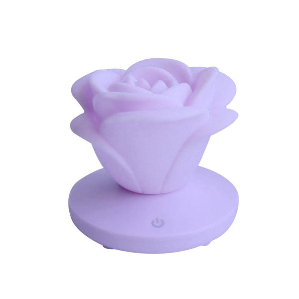 Night Lights Romantic Rose Shape Dimming Touch Rechargeable Mini Flower Night Light