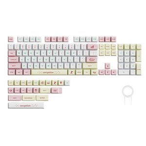 Keyboards & Keypads Keycap Keyboard Macaron 132 Keys Pbt Dye Sublimation Switch Fit Pack In Box