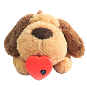 Dog Toys Heartbeat Pet Anxiety Plush Dog Toy Sleep Comforter