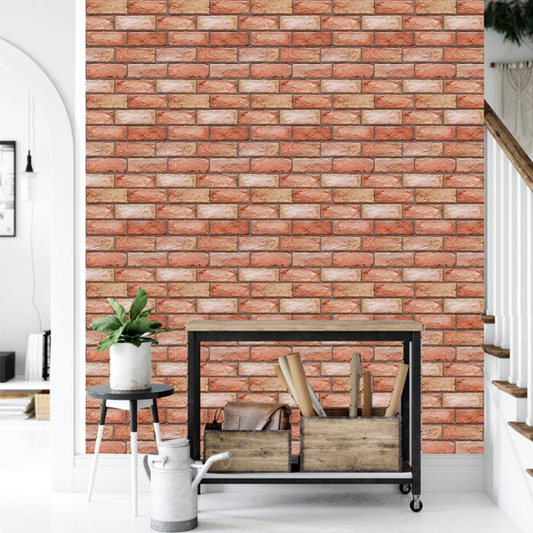 3D Brick Wallpaper Living Room Bedroom Kitchen Easy Stickers