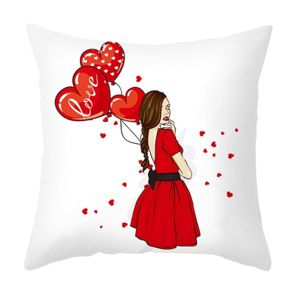 Cushions & Decorative Pillows 45X45cm Valentines Day Romantic Cushion Covers