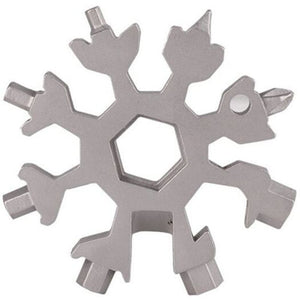 Screwdrivers & Nutdrivers 18 In Multi Function Snowflake Tool Card Silver