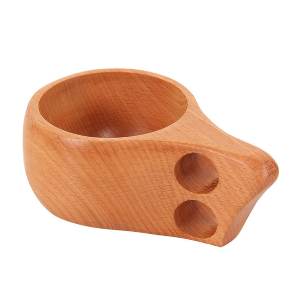 Mugs Finnish Kuksa Outdoors Beech Wooden Coffee Cup