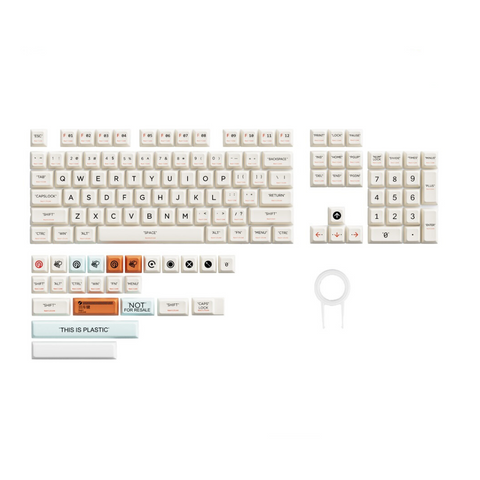 Keyboards & Keypads Keycap Keyboard Beige 132 Keys Pbt Dye Sublimation For Mechanical Keyboards