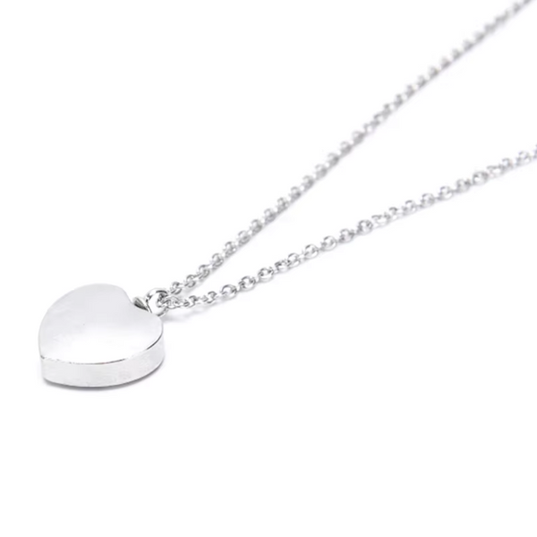 Necklaces & Pendants Heart Urn Necklace For Ashes Cremation Jewelry Keepsake Memorial Pendant Gift