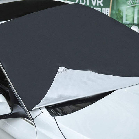 Car Sun Shades 2Pcs Magnetic Windscreen Sunshade Covers Windshield Frost Ice Snow Protector