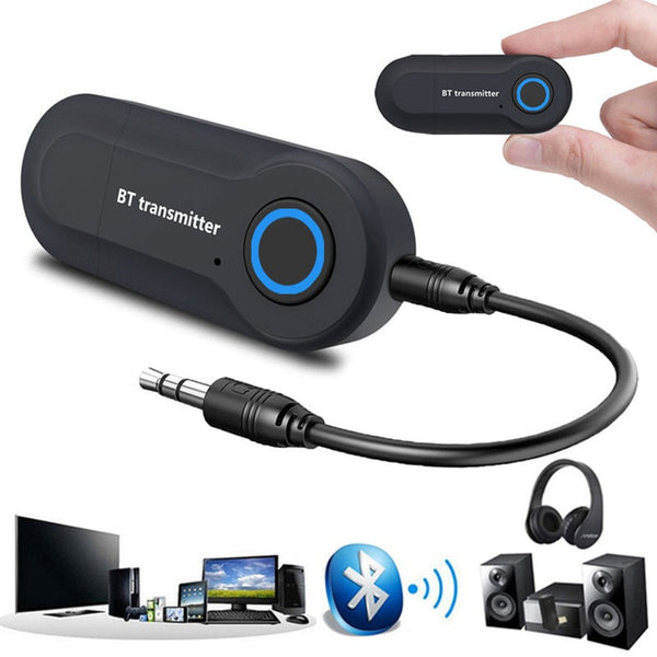 Bluetooth, Handsfree Car Kits 2 In 1 Usb Bluetooth Adapter Wireless Transmitter Receiver 3.5Mm Aux Stereo