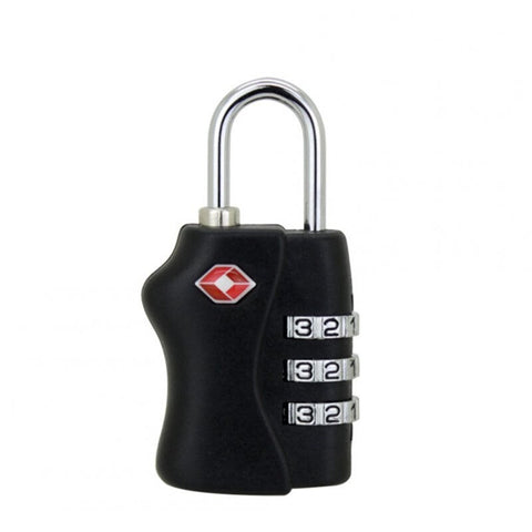 Padlocks 3 Digit Combination Suitcase Luggage Bag Code Lock Black