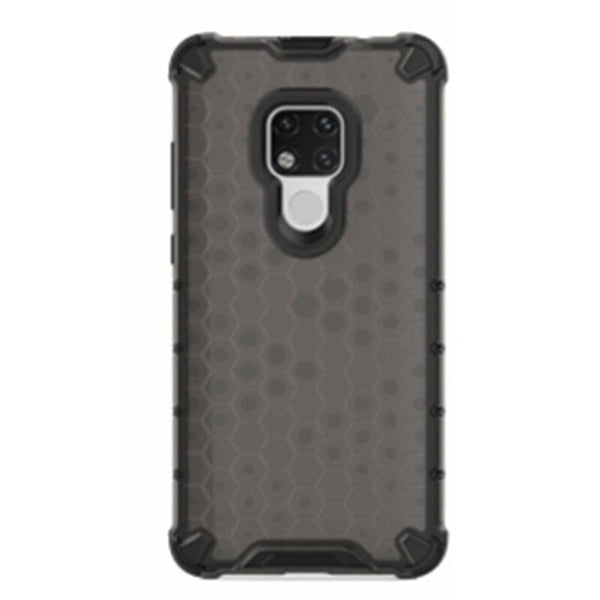 2Pcs Honeycomb Shockproof Tpu Case For Mobile Phone Huawei Mate 20 Black