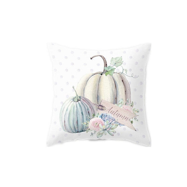 Cushions & Decorative Pillows 2 Pcs Thanksgiving Day Pumpkin Printed Throw Pillow Cover Pillowcases Decorative Sofa Cushion Drd85 1945 X 45Cm