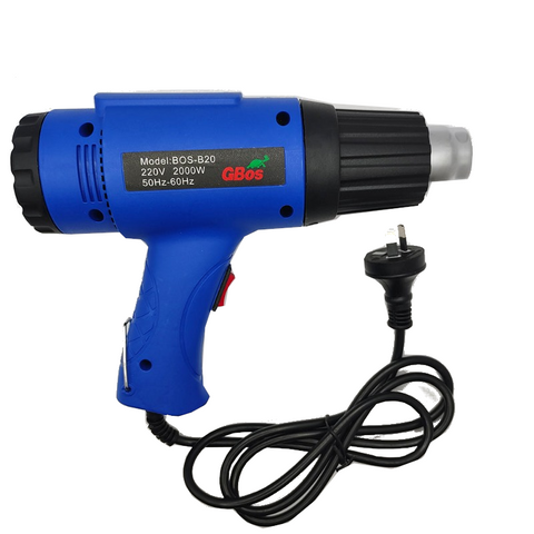 Heat Guns 2000W Electric Heat Gun Hot Air W/9 Nozzles Heating Tool