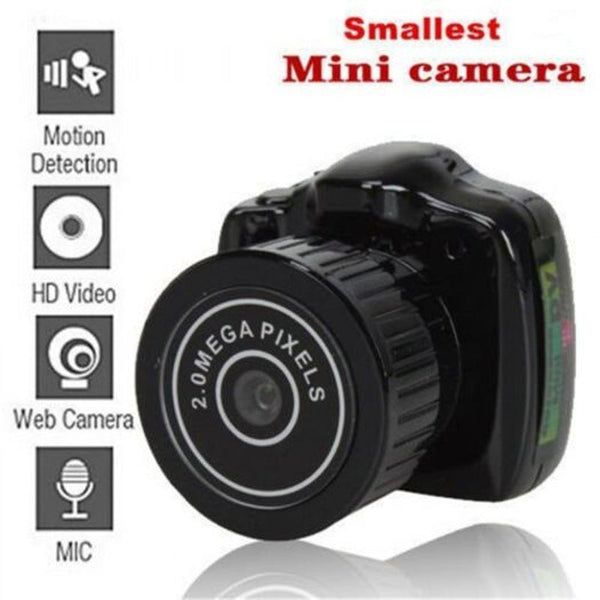 Other Cameras, Accessories Y2000 Mini Camera Micro Portable Video Voice Recorder Black