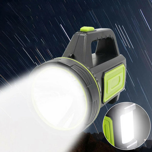 Usb Rechargeable Led Searchlight Spotlight Hand Torch Work Lamp