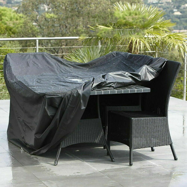 Outdoor Furniture Covers Black Waterproof Outside Patio Furniture Cover