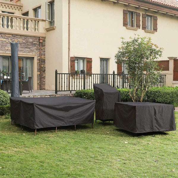 Outdoor Furniture Covers Black Waterproof Outside Patio Furniture Cover