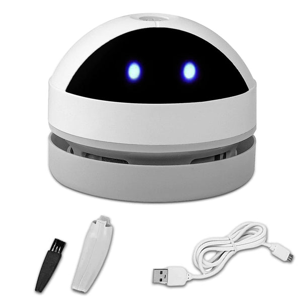 Mini Cordless Rechargeable Desktop Robot Vacuum Cleaner