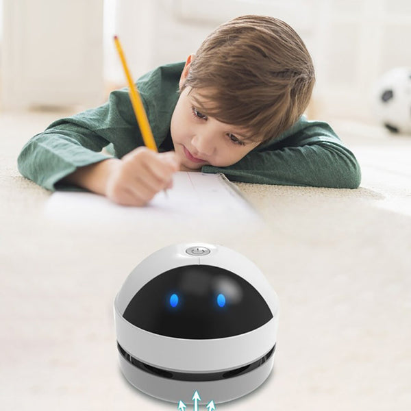 Mini Cordless Rechargeable Desktop Robot Vacuum Cleaner