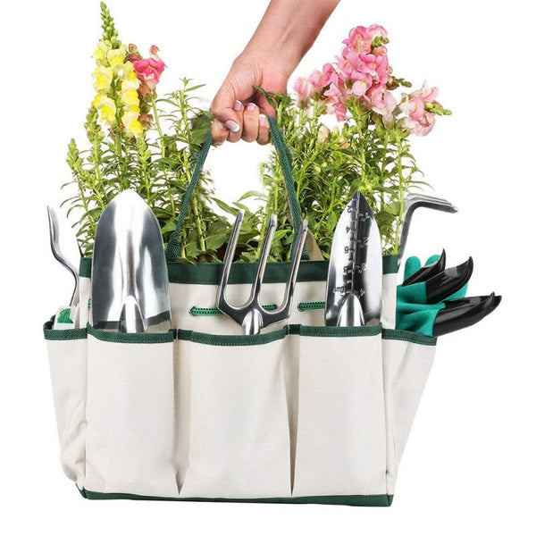 7Pcs Gardening Tools Planting Grafting Kit Storage Bag