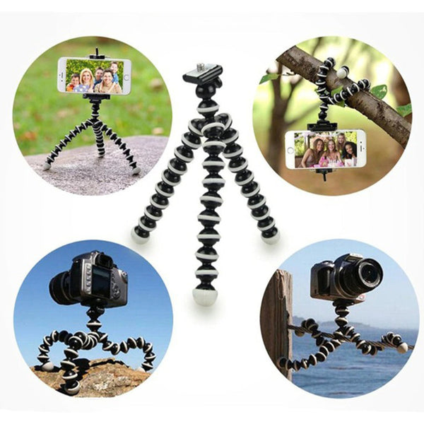 Flexible Octopus Tripod Stand Mobile Phone Cameras Super Selfie Stick